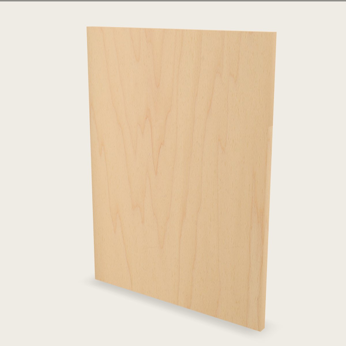 Slab cabinet door, 3D preview